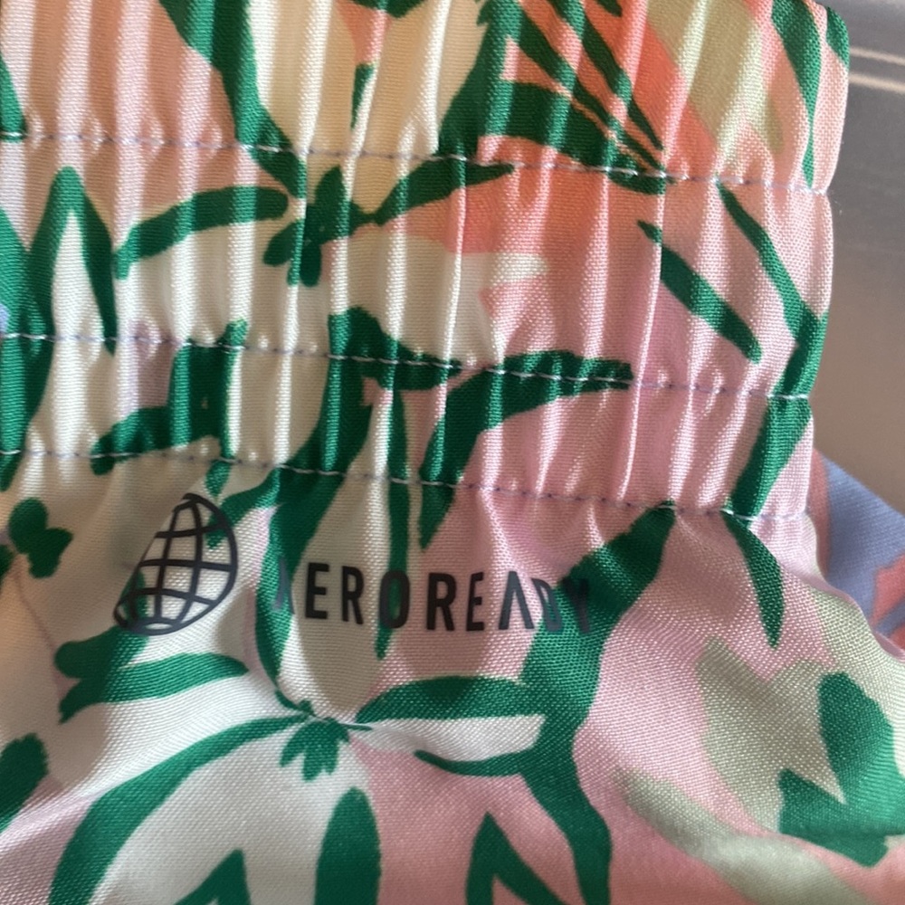 adidas Aeroready All Over Print Pacer Woven shorts - Picture 6 of 8